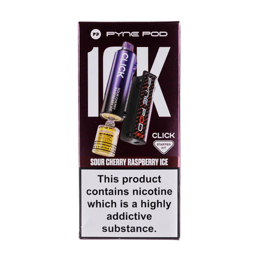 Sour Cherry Raspberry ice Pyne pod