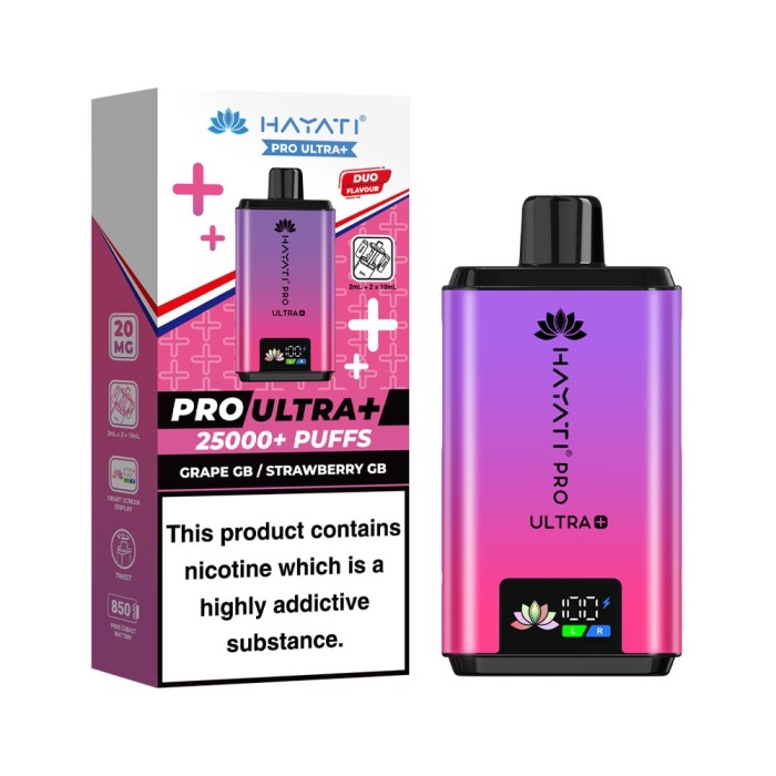 Hayati Pro Ultra + - Grape GB / Strawberry GB