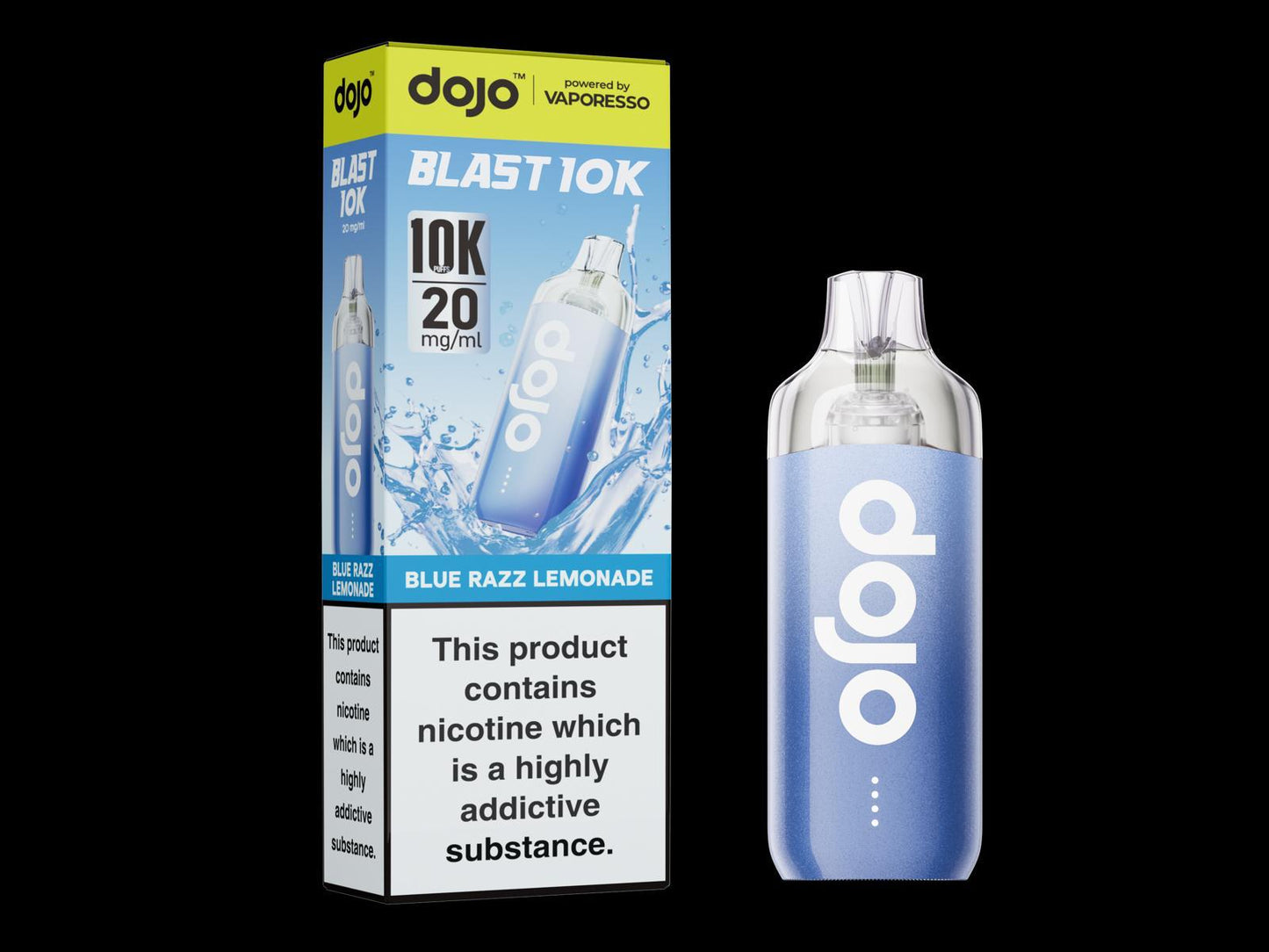 Dojo 10k Blue razz lemonade