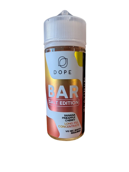 Dope Bar Platinum Banana Pineapple Cherry 120ml