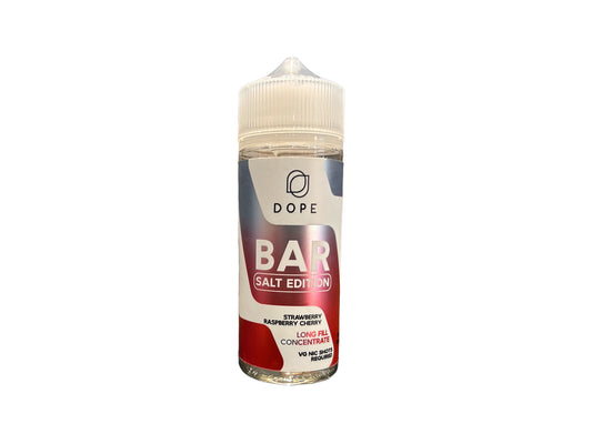 Dope Bar- Strawberry Raspberry Cherry 120ml