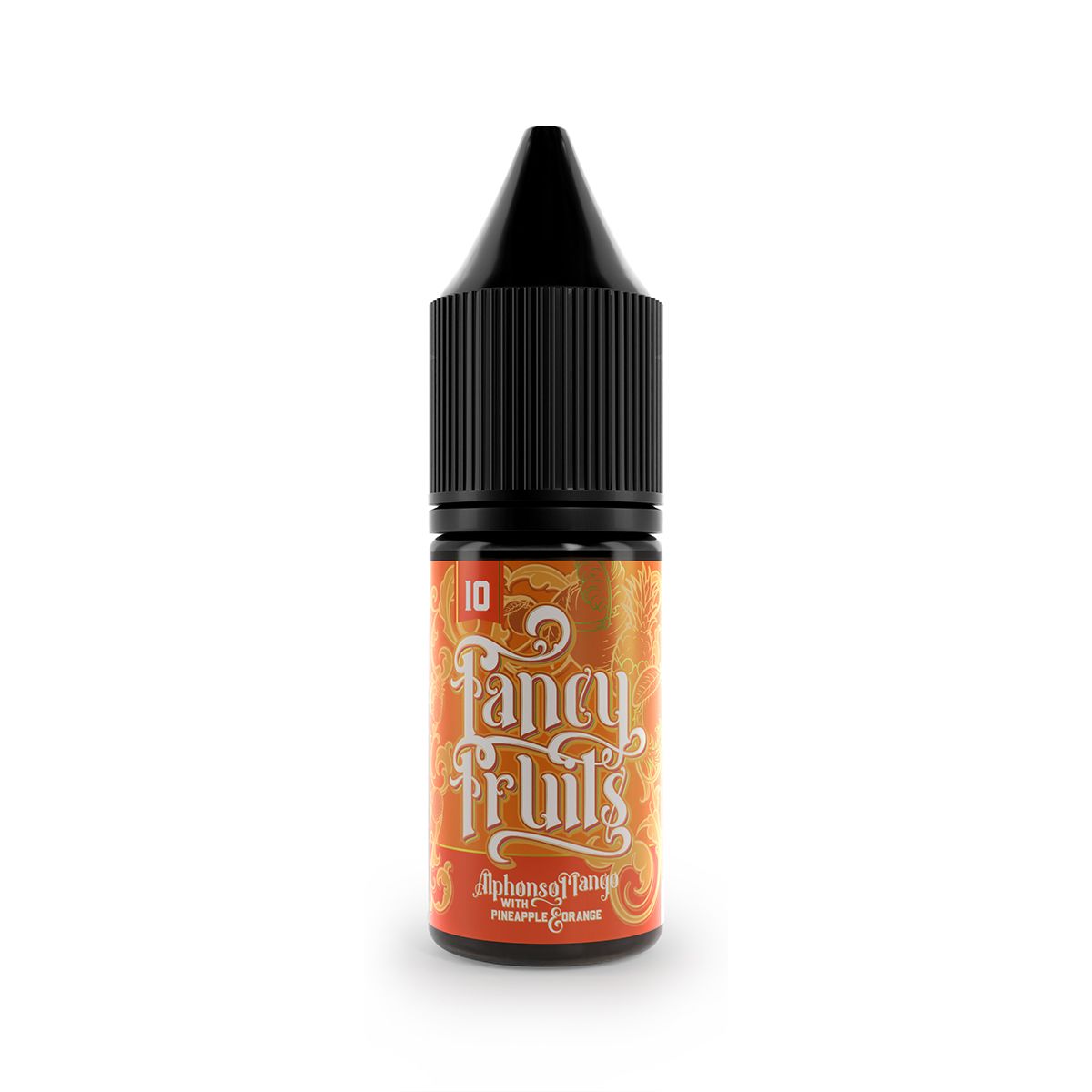 FANCY FRUIT SALT - ALPHONSO MANGO WITH PINEAPPLE & ORANGE NIC SALT E-LIQUID 10ML