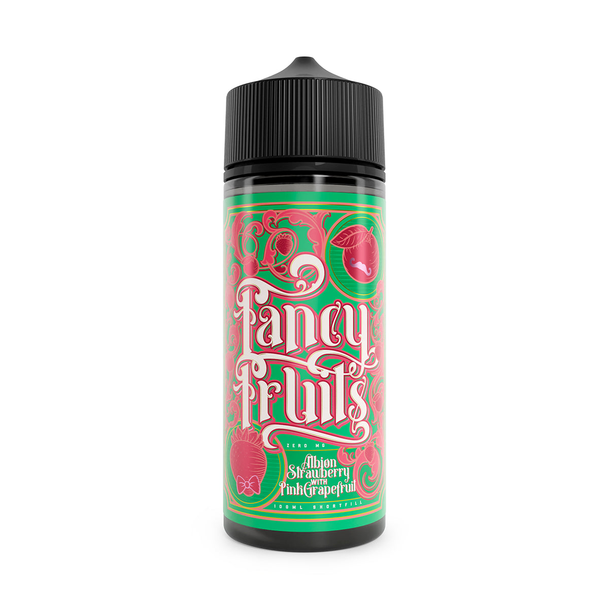 FANCY FRUIT - ALBION STRAWBERRY WITH PINK GRAPEFRUIT SHORTFILL E-LIQUID 100ML