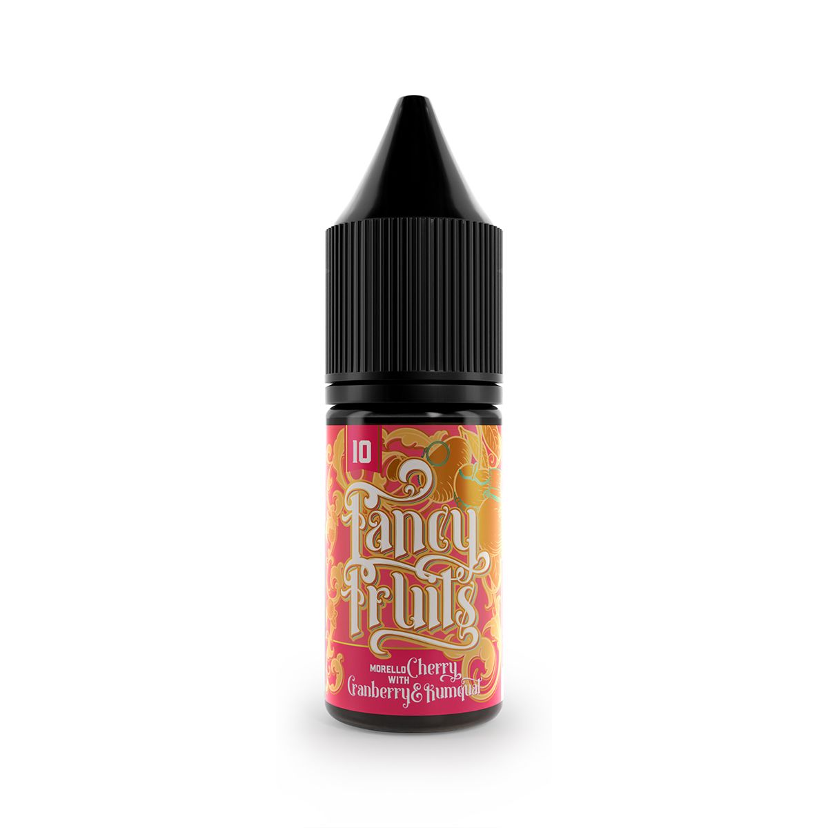 FANCY FRUIT SALT - MORELLO CHERRY WITH CRANBERRY & KUMQUAT NIC SALT E-LIQUID 10ML