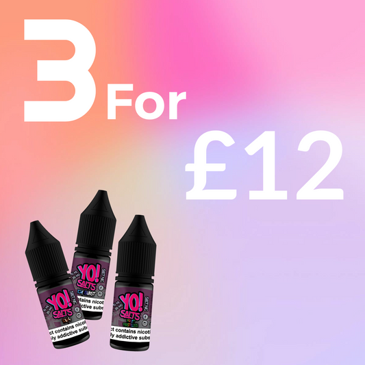 Use Code 3FOR12 at checkout